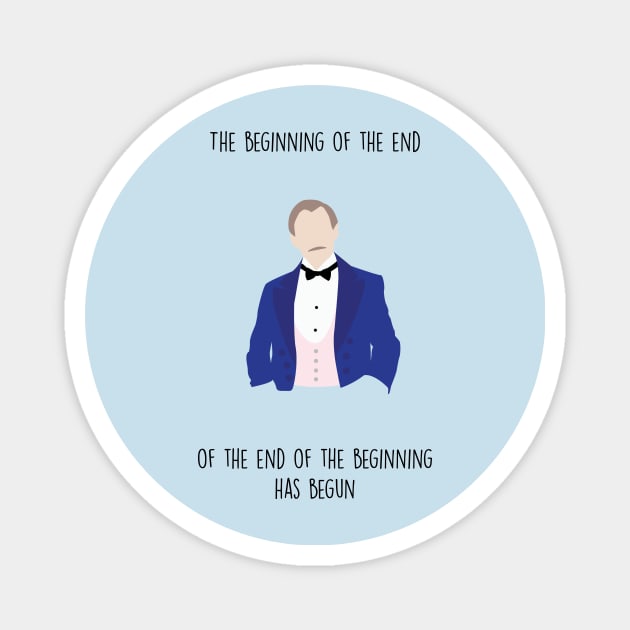 The Grand Budapest Hotel Magnet by wackyposters